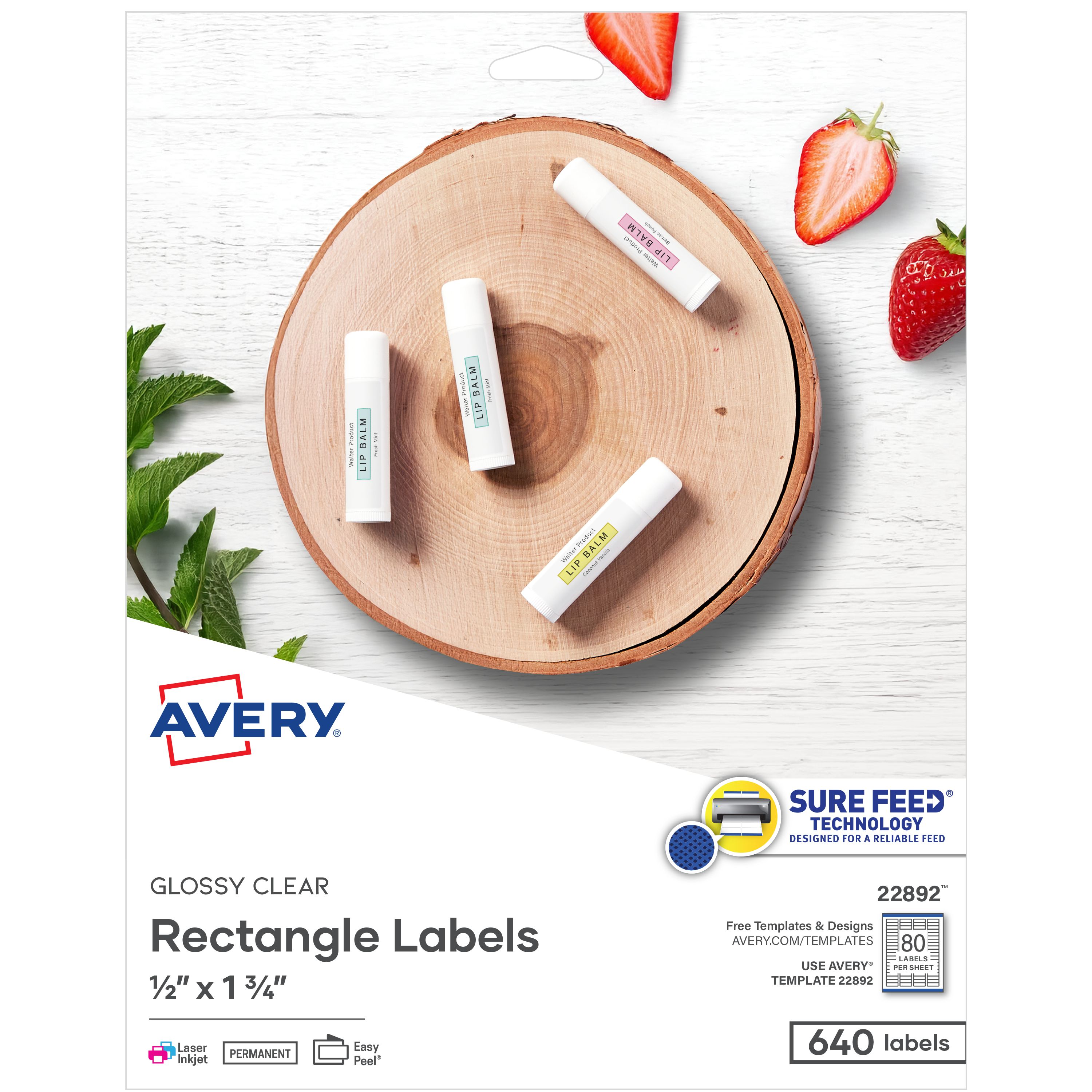 Rectangle Labels, 1/2